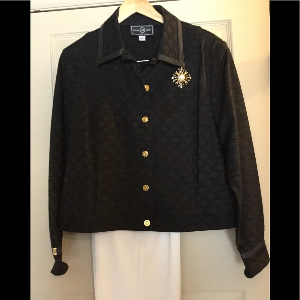 St John Sport black jacket